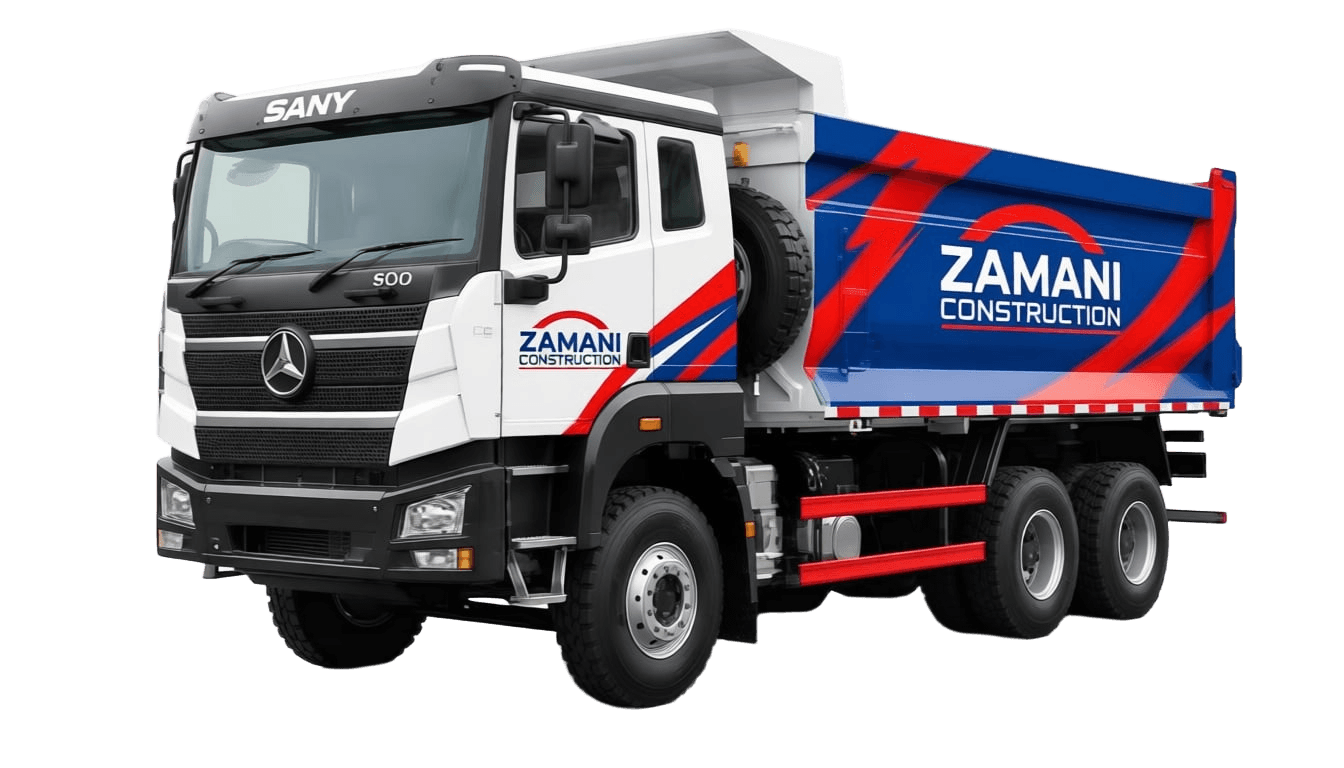 Zamani haulage truck on a long-distance route